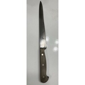 Rare Edelweiss-Solingen, Columbia Cutlery 10 inch Carbon Steel Butcher Knife